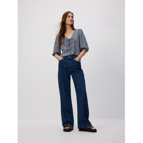 Reserved LADIES` JEANS TROUSERS - mornarsko plava Cijene
