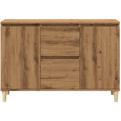 VidaXL Komoda boja hrasta artisan 102x35x70 cm konstruirano drvo Slike
