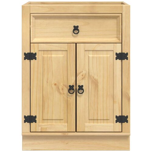  Cabinet s ladicama Med 60 x 46 x 81 5 cm Čvrsto borovo drvo Slike