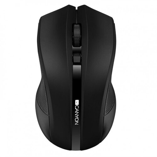  Miš CANYON CNE-CMSW05B 2.4GHz wireless Optical Mouse with 4 buttons, DPI 800/1200/1600, Black Cijene