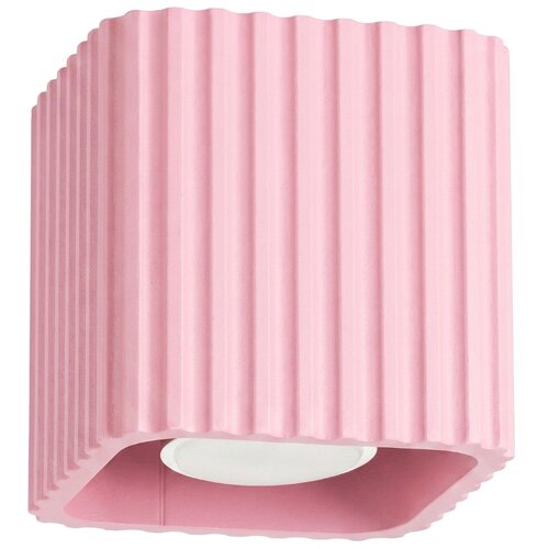 Sollux Lighting Stropna svetilka RIFF 1 roza GU10, (5000499897) Cene