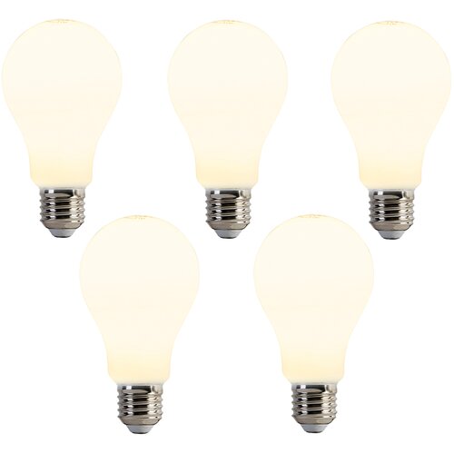 LUEDD Komplet 5 LED žarnic E27 A67 Opal 8W 900lm 2700K Cene