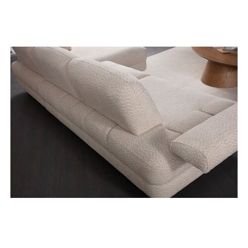 Atelier Del Sofa Ugaona sofa na razvlačenje Nice, 165x75x315 cm, Krem Slike