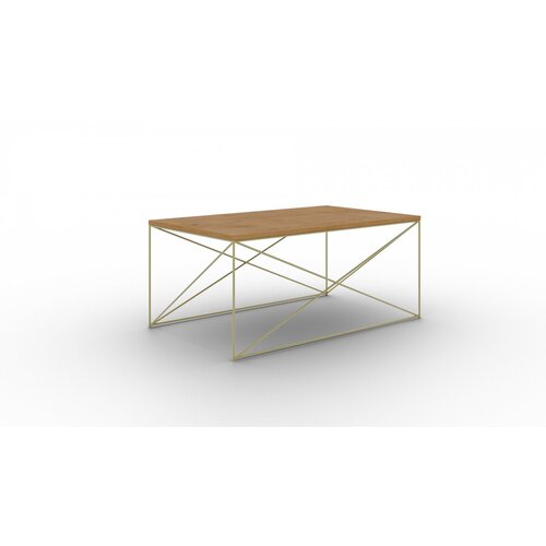 ADRK Moderna stoli� za kavu Dante s izborom boja - ZLATNA-HRAST Cijene