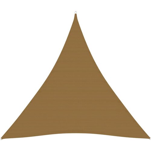 vidaXL Senčno jadro 160 g/m² taupe 4x4x4 m HDPE, (20609171) Cene