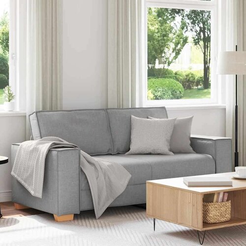 vidaXL Dvosjed Sofa Oblačno Siva 140 cm Tkanina Cijene