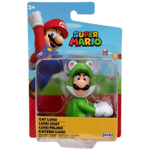 Super Mario Nintendo Cat Luigi figura 6,5cm Cene