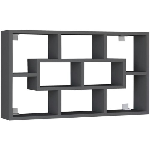 MID.YOU Stenski Regal Opila, Antracit Slike