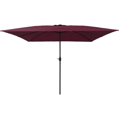 VidaXL Kvadratni vrtni senčnik 295x245 cm Bordeaux rdeč, (22047400) Slike