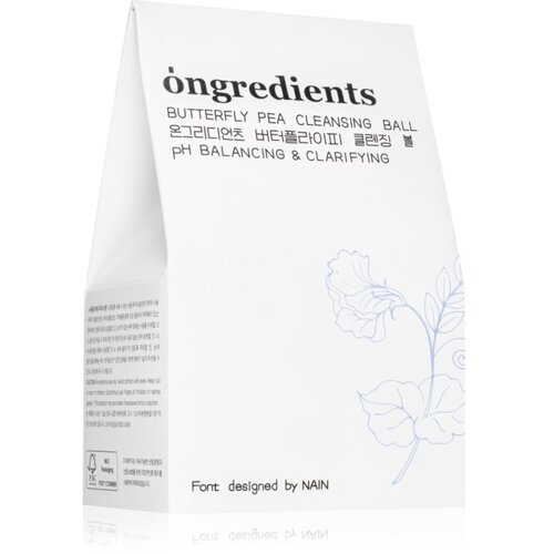 Ongredients Butterfly Pea Cleansing Ball sapun za či&scaron;ćenje lica s antioksidacijskim učinkom 110 g Cijene