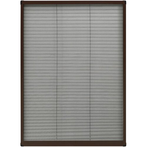  Zaslon protiv insekata za prozore aluminijski smeđi 80 x 120 cm Slike
