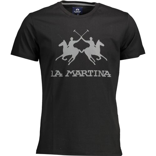 La Martina MEN&amp;amp;#39;S SHORT SLEEVE T-SHIRT BLACK Slike