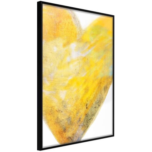  Poster - Amber Heart 20x30 Slike
