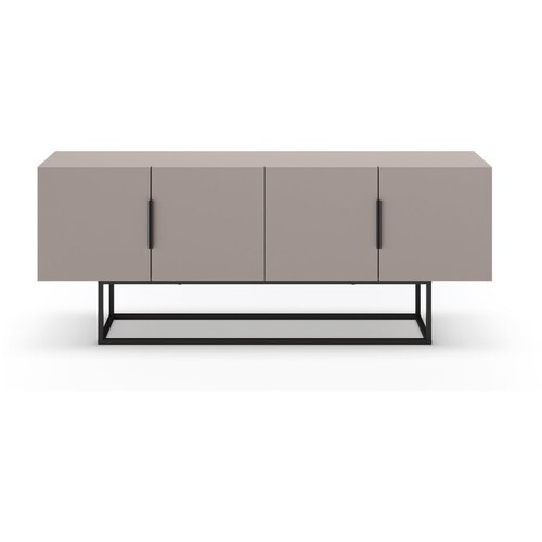 Marckeric Siva/bež TV komoda 140x55 cm Titan &amp;ndash; Slike