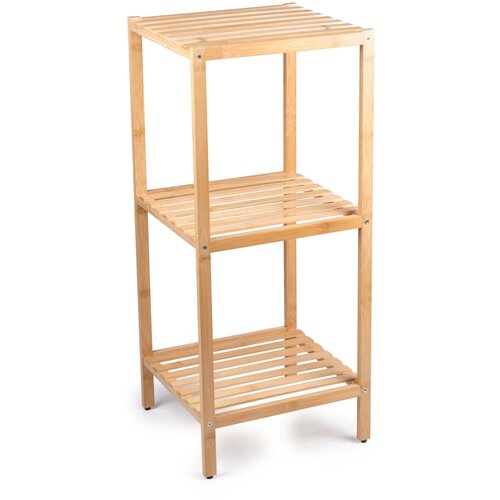 Alpina Bambusova polica za kupatilo sa 3 nivoa 33 &amp;times; 31,5 &amp;times; 77,5 cm Slike