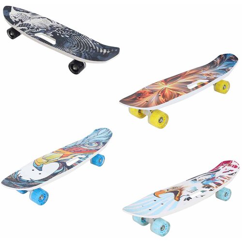  Skateboard s svetlečimi kole&scaron;, (20825333) Cene