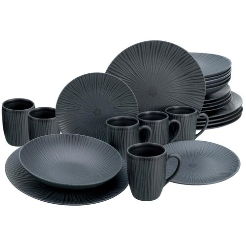 Creatable Kombinirani Servis Vesuvio Black, 24-Delni Slike