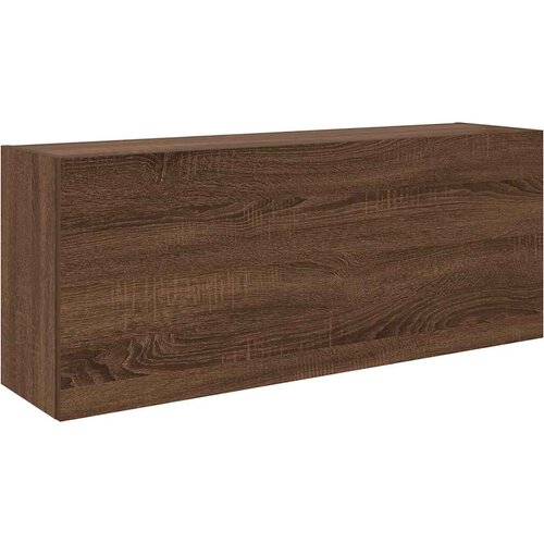 Maison Chic Kopalni&amp;scaron;ka stenska omarica - Kopalni&amp;scaron;ke omarica rjav hrast 100x25x40 cm inž. les iu620, (22063971) Slike