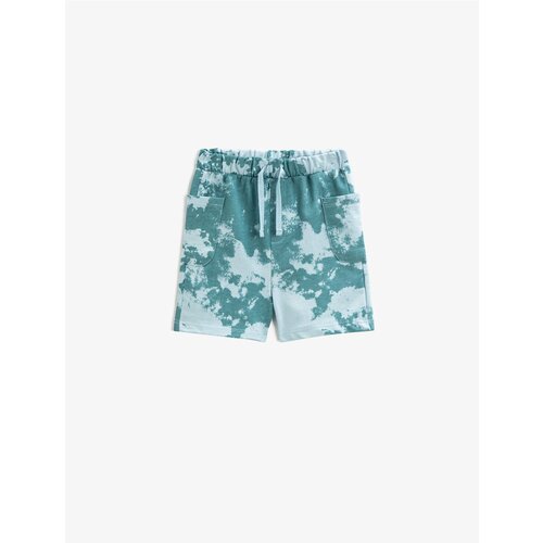 Koton Shorts - Turquoise - Normal Waist Cene