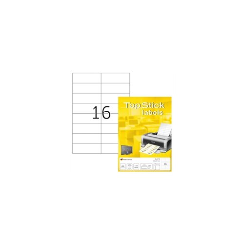 Herma Univerzalne naljepnice Topstick 8712, (105 x 37 mm), 100/1 Slike