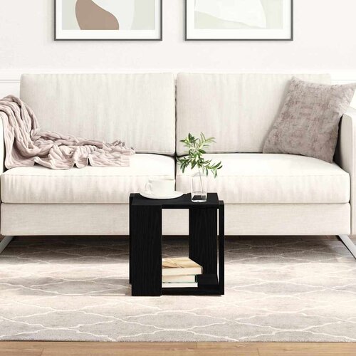  Kava Stol Crni hrast 32 x 32 x 30 cm Konstruirano drvo Cijene