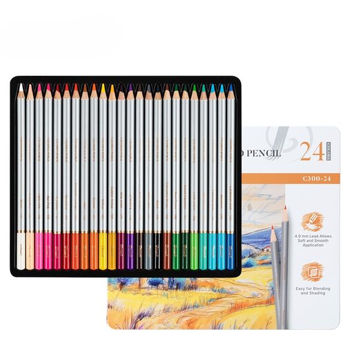 Dmast Set drvenih bojica Pebeo EC300-24, 24 komada Cene