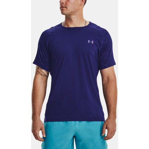 Under Armour T-Shirt UA Rush Emboss SS-BLU - Men Cene