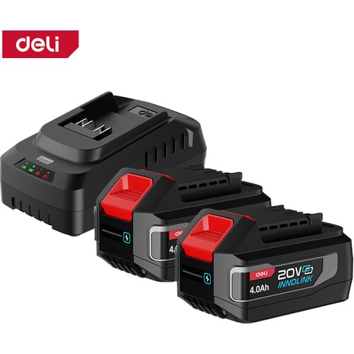 Deli Set baterija + punjač 2Ah EDE-CM20A4E Cene