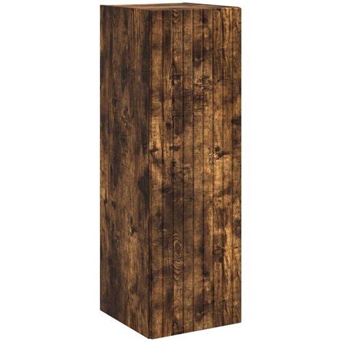 vidaXL Omejen kabineta za kopalnico Dimljen hrast 33 x 34,5 x 60 cm, (5000245804) Cene
