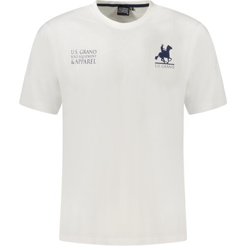 U.S. GRAND POLO US GRAND POLO SHORT SLEEVE T-SHIRT MEN WHITE Cene
