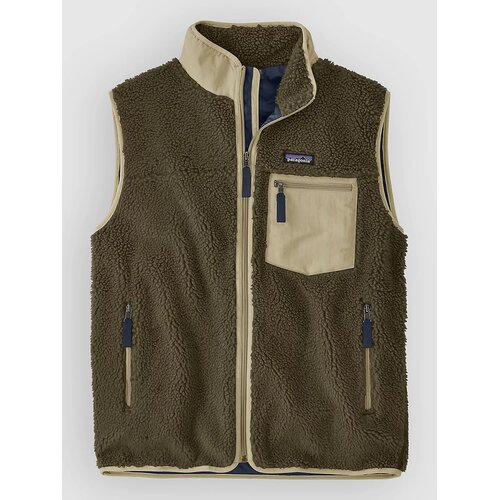 Patagonia Classic Retro-X Brezrokavnik basin green Slike