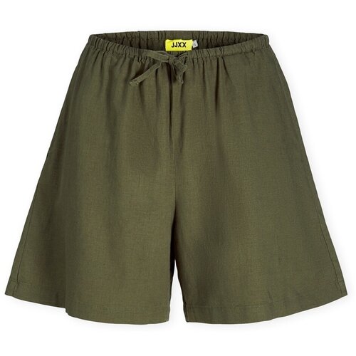JJXX Kratke hlače & Bermuda Breeze Summer Shorts - Dusty Olive Zelena Cene