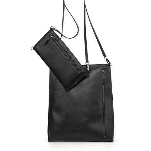 Woox Women's Handbag 2in1 Colima Black Slike
