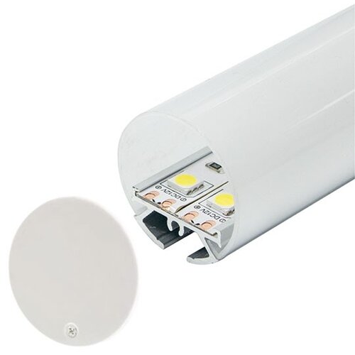 Mitea Lighting aluminijumski profil viseći za led trake 60x2000mm sa difuzorom 2m + 2 sajle od 1m MA637 Cene