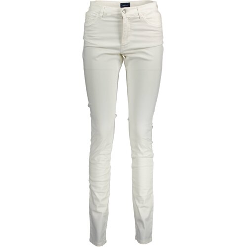 Gant WOMEN&#39;S WHITE TROUSERS Cijene