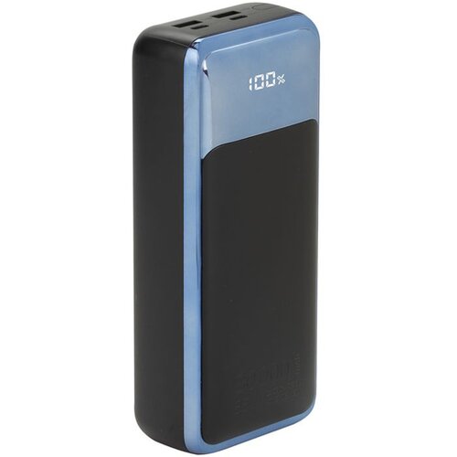 Riva Case Powerbank for laptop, tablet, smartphone 30.000 mAh USB-C 65W (2x we /wy USB-C PD 65W, 2x USB-A QC 3.0 22W, LCD, black) Cijene
