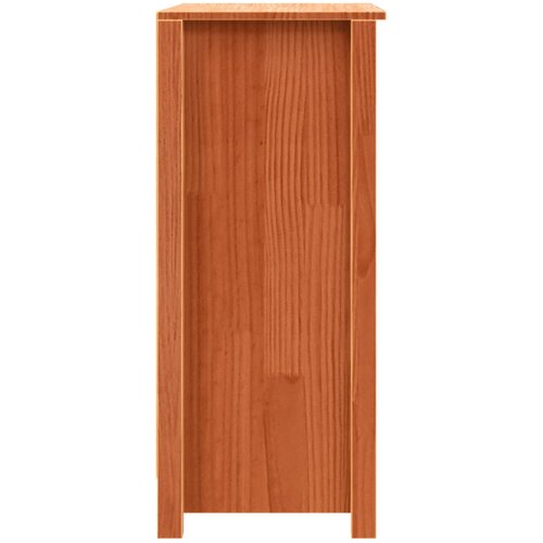  Kreveta Vosak smeđa 70 x 35 x 80 cm Čvrsto borovo drvo Slike