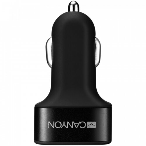 Canyon car charger C-06 3.1A/3USB-A Black Cijene