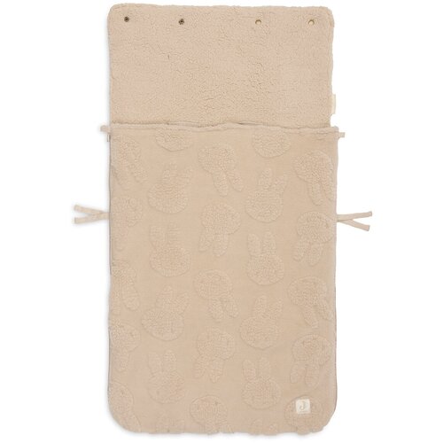 Jollein zimska vreča za avtosedež 0+ miffy jacquard teddy sand Slike