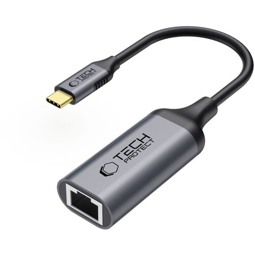 TECH-PROTECT ADAPTER TYPE-C NA ETHERNET RJ45 1000MBPS ZA HITRO, (5000302715) Slike