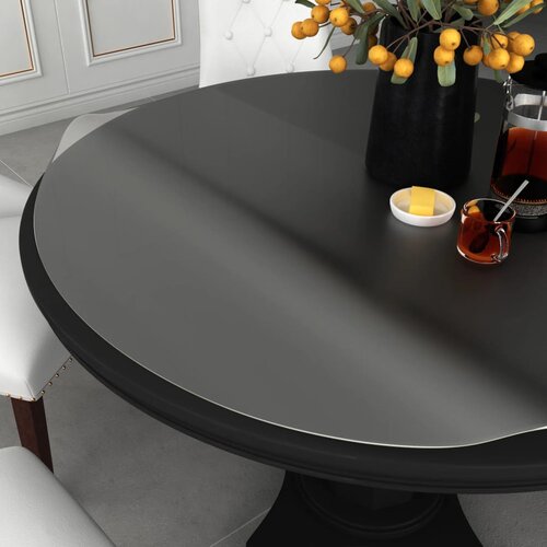 vidaXL Zaštita za stol mat Ø 60 cm 2 mm PVC Cijene