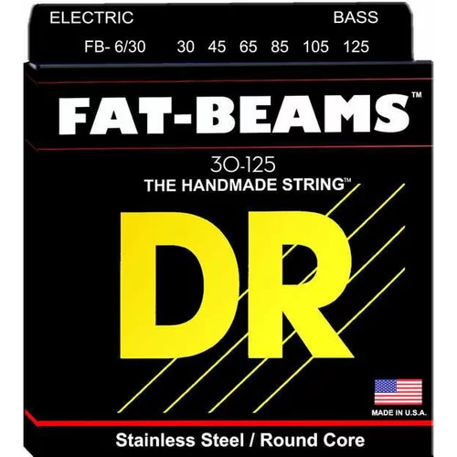 Dr Strings Fat Beams FB6-30
