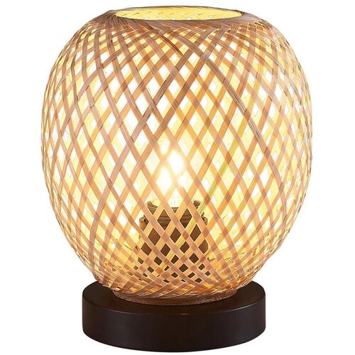  Stona lampa ZANZIBAR 1xE27/20W/230V, prečnik 18 cm, bambus Cene