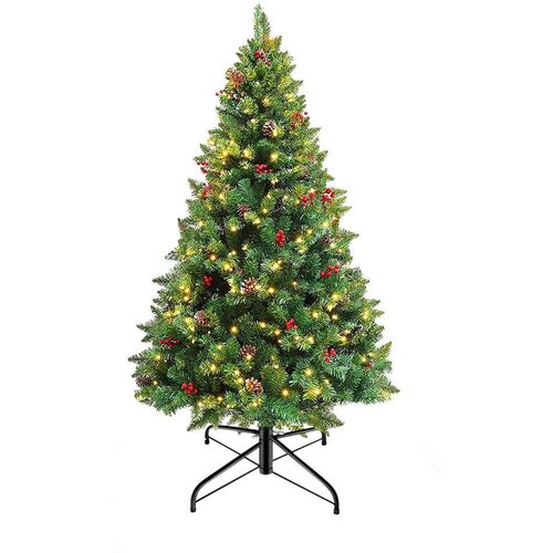 Timeless Tools LED božično drevo s toplimi belimi lučmi - 120 cm, 100 LED, (5000354074) Cene