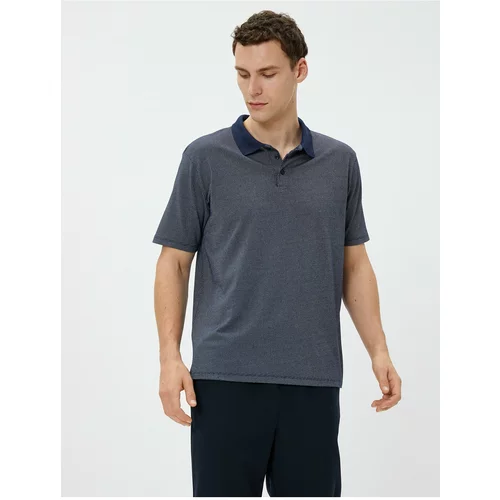Koton Basic Polo Neck Buttoned Short Sleeved T-Shirt