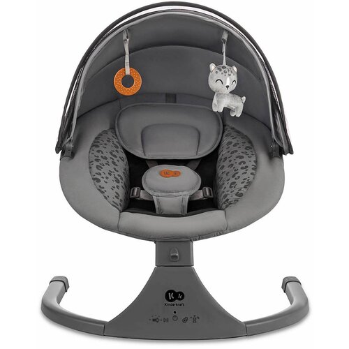 Kinderkraft Stolica Za Ljuljanje Lumi 2 Dark Grey Slike