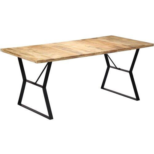 vidaXL Jedilna miza 180x90x76 cm trden mangov les Cene