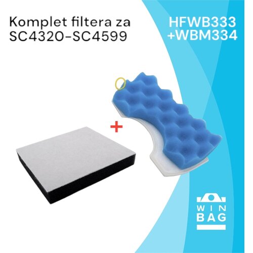AG SOLUTIONS Komplet filteri za Samsung usisivace HFWB333+WBM334 Cene