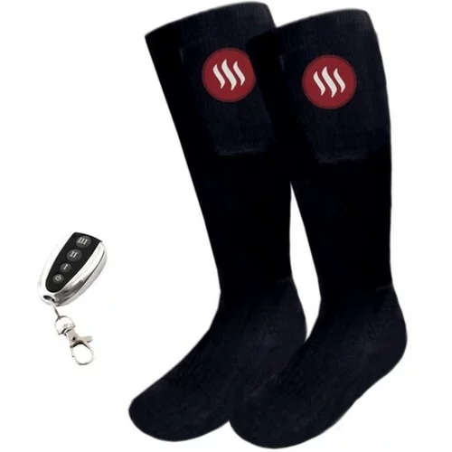 Glovii ogrevane nogavice z daljincem GQ2M, M, črna