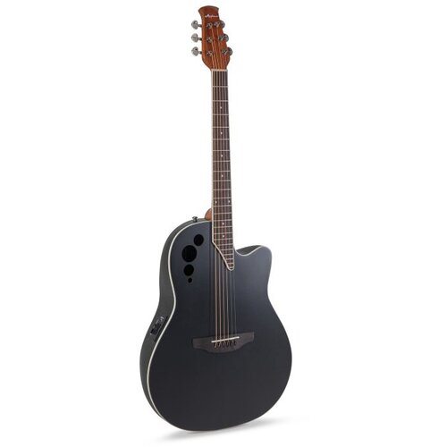  Elektroakustična kitara Applause AE44II Mid Cutaway - Black Satin - Audio-Kondric Cene